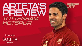PRESS CONFERENCE | Mikel Arteta previews Tottenham Hotspur | Team news, the title race and more | PL