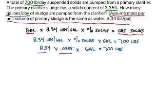 Chapter 11 Solids Management Question 6