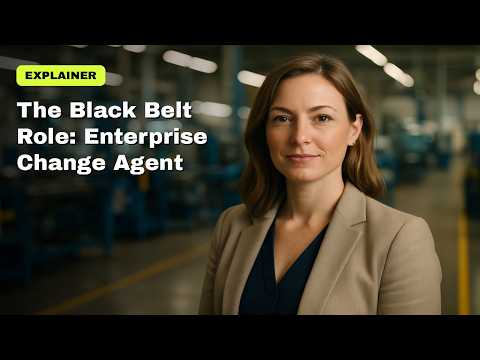 The Six Sigma Black Belt Role Explained — video thumbnail