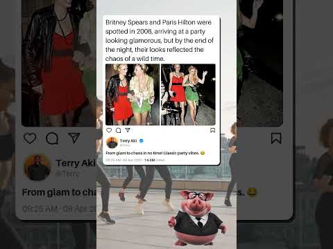 Britney Spears and Paris Hilton’s Wild Night Out in 2006: Glam to Chaos ✨🎉