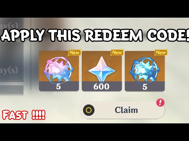 NEW 3.7 OFFICIAL REDEEM CODE! CLAIM NOW! (FREE 60 PRIMOGEMS