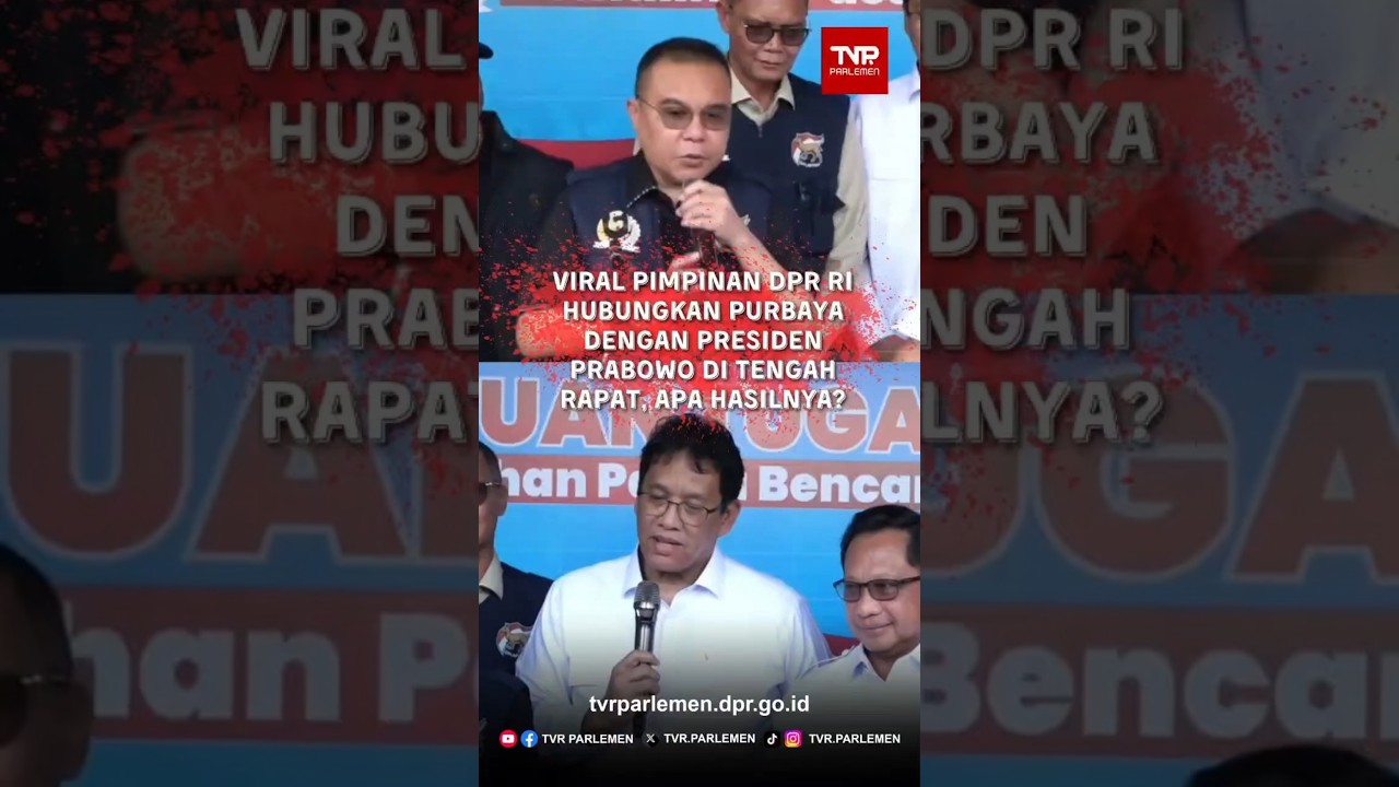 Viral Pimpinan DPR RI Hubungkan Purbaya Dengan Presiden Prabowo di Tengah Rapat, Apa Hasilnya?