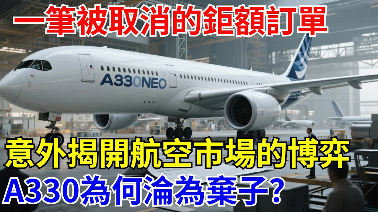 壹筆被取消的巨額訂單，意外揭開航空市場的博弈，A330neo爲何淪爲棄子？【長城智造】#中國#科技#制造#航空#零件#飛機