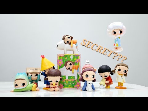 POP MART NYOTA'S FLUFFY LIFE SERIES FIGURES UNBOXING