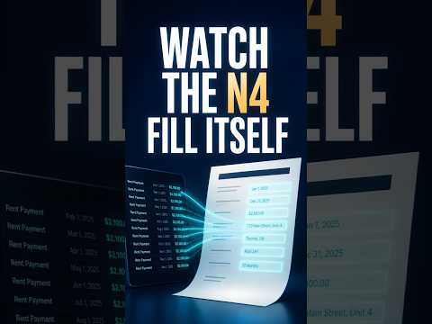 Watch an N4 Fill Itself Out — Property Management Software for Ontario Landlords