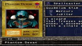 Monster Attack l TCG YUGIOH Forbidden Memories l PHANTOM DEWAN l SpellCaster l Guardian Star Mercury
