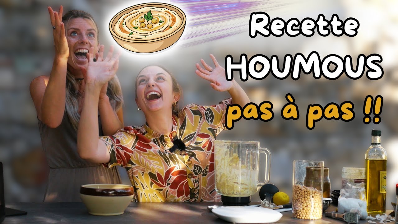 Recette de HOUMOUS healthy : FACILE, RAPIDE et digeste