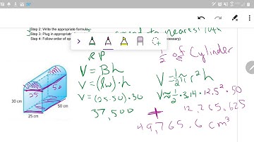 Volume of Composite Shapes with Addition