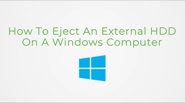 How To Eject An External Drive On A Windows 11 Computer