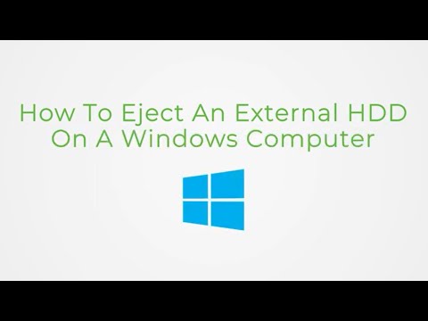 How To Eject An External Drive On A Windows 11 Computer