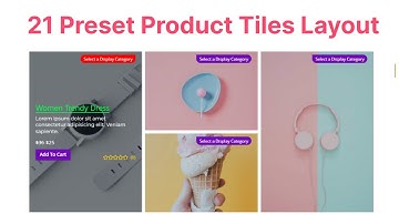 Presenting WooCommerce Product Tiles Elementor addon