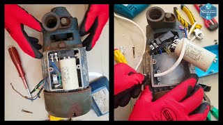 Water Pump Power Cable Replacement ,Capacitor Box Disassembly | DIY Guide.