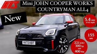 'NEW' MINI JOHN COOPER WORKS COUNTRYMAN ALL4 - Driving Review, Interior & Extrerior | 4K