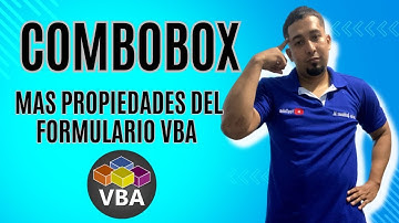 Como usar mas Combobox mas Propiedades en el formulario VBA en Excel Cap 9 #sepamosexcel #vbaexcel