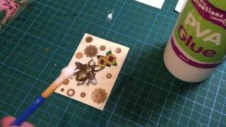 ASMR Making Artist Trading Cards