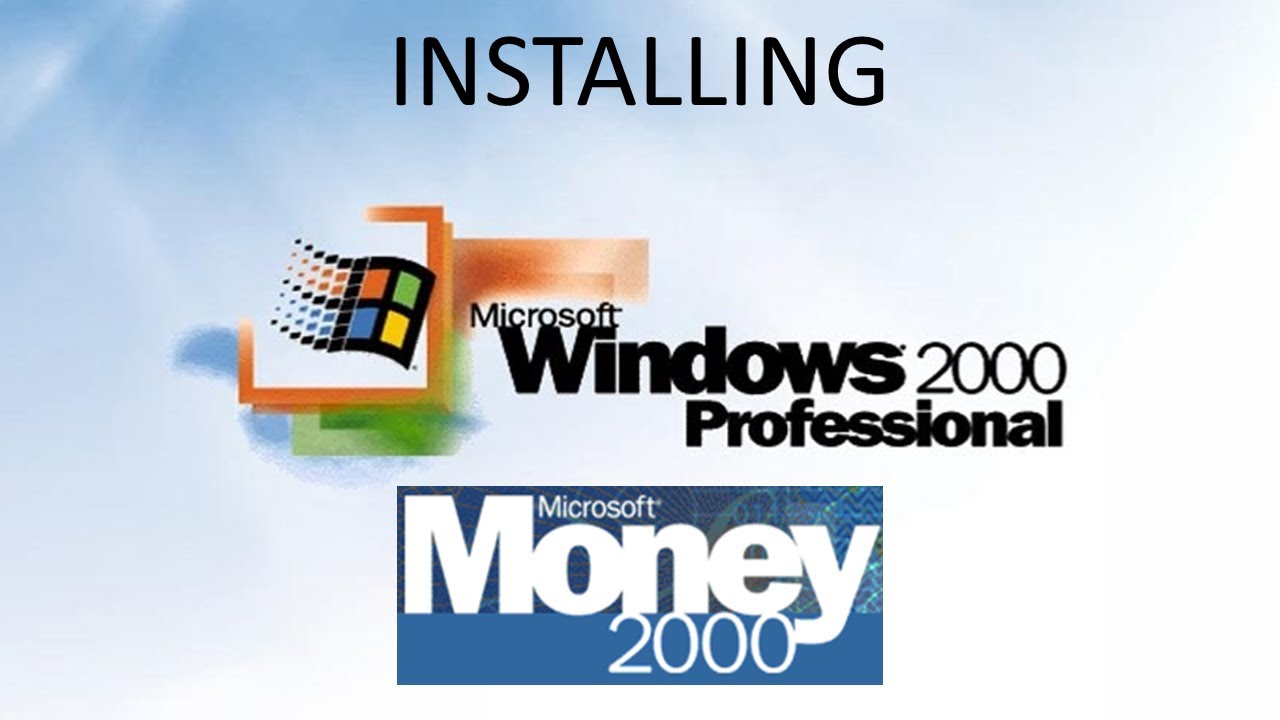 New How to Install Microsoft Money 2000 in Windows 2000