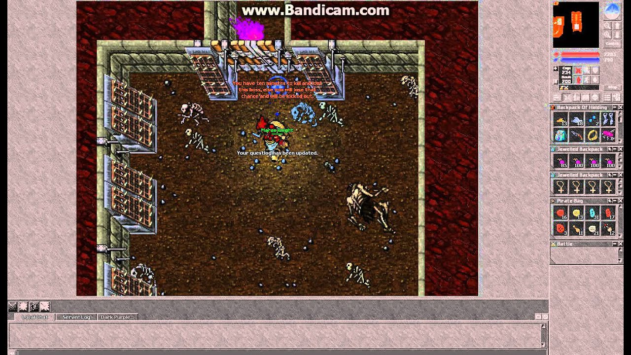 tibia boss the many - YouTube