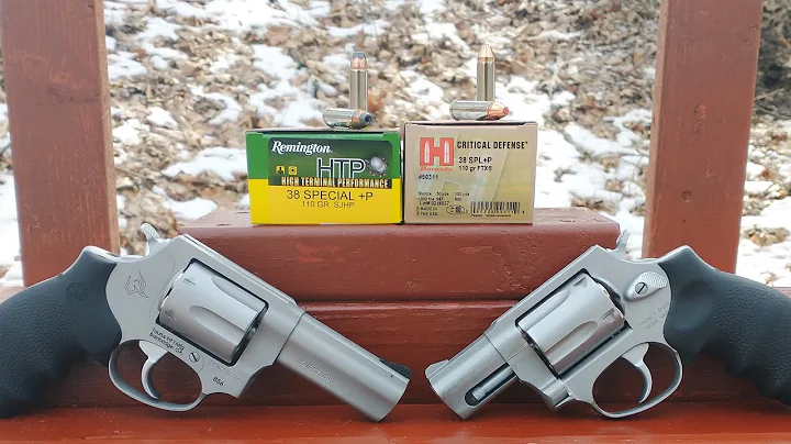 New Design VS Old Design .38 Special+P 110 gr - Hornady Critical Defense VS Remington HTP