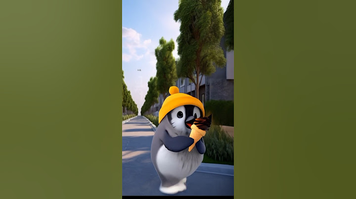 Baby Penguin Got Delicious Ice Cream ❗❗🤣 #penguin #icecream #funnyanimals #funnymemes