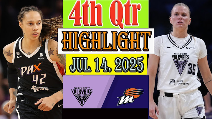 Golden State Valkyries vs Phoenix Mercury 4th Qtr Highlights [Jul 14, 2O25]| Women's Basketball 2025