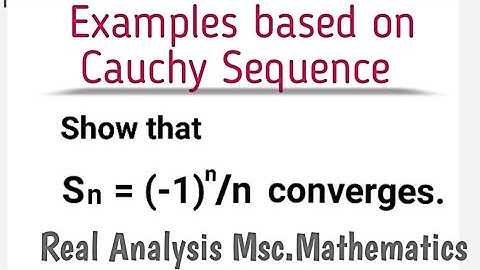 Convergence of a sequence (-1)^n/n | Sequence & Series | Real Analysis Msc mathematics #mathematics 