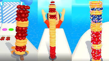 Pancake Run 🥞🧁🍓 Gameplay Walkthrough Android IOS All Levels Update Trailer