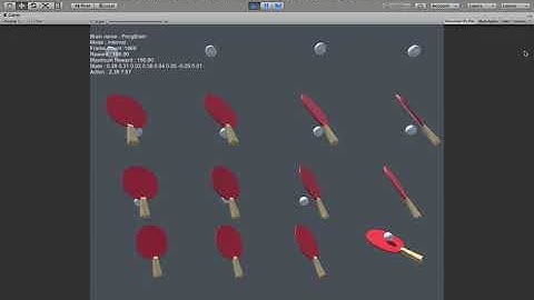 Ping Pong Lifting with Unity ML Agents