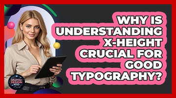 Why Is Understanding X-height Crucial For Good Typography? - Graphic Design Nerd