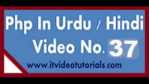 Php tutorials in urdu  isset function with get function