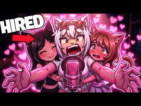 I Hired a CAT GIRL TRIO To Play With Me, Then This HAPPENED.. (Roblox Voice Chat)