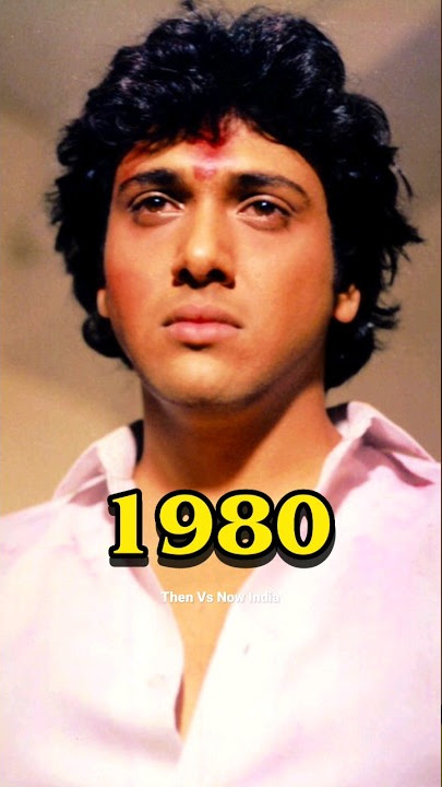1980 to 2023 Age Evolution Bollywood Actor 👉 Govinda #govinda #ytshorts #viral #bollywood