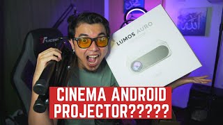 Best cinematic android projector? Lumos Auro Projector review