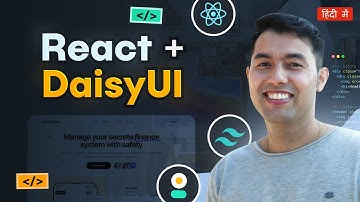 Build a Website with React & DaisyUI - Tailwind