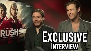 Chris Hemsworth & Daniel Bruhl - Rush Exclusive Interview