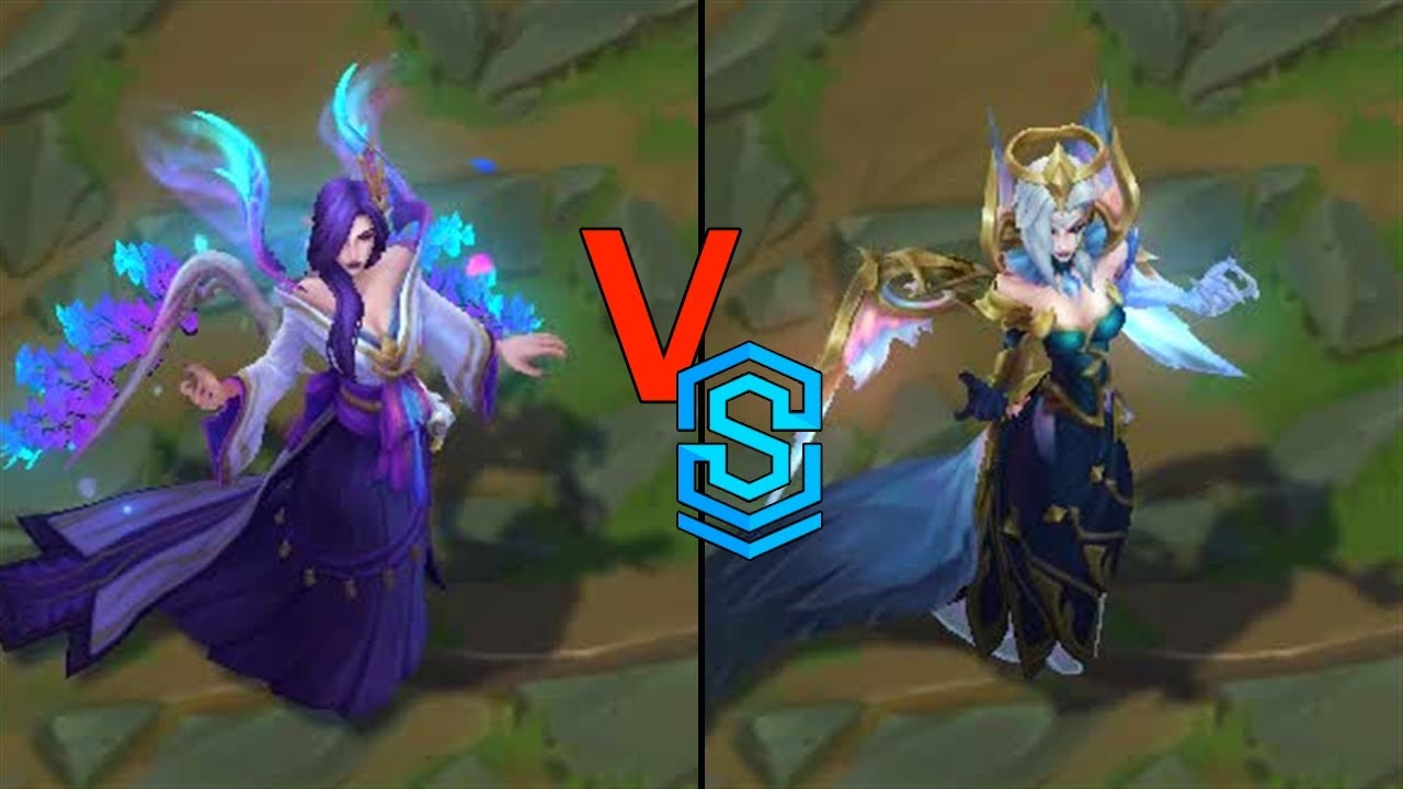 Spirit Blossom Morgana VS Dawnbringer Morgana