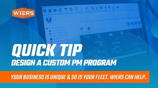 Wiers Quick Tip: Design a Preventative Maintenance Program