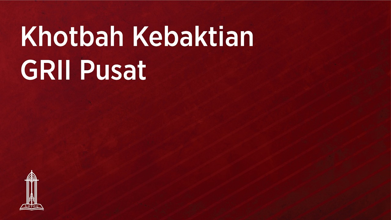 Panggilan Tuhan kepada Manusia di dalam Alkitab (63) - Pdt. Dr. (H.C.) Stephen Tong