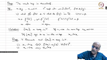 Weak topology - Part 1
