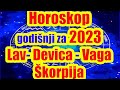 Horoskop za 2023 za znake Lav Devica Vaga Škorpija   godisnji horoskop za 2023 astro prognoza