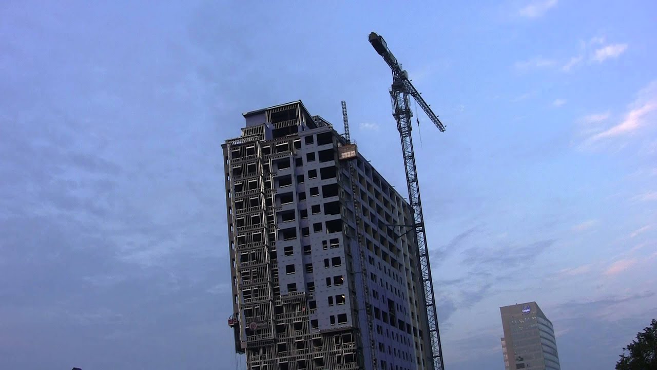 Charlotte Nc Skye Highrise Condo Construction Hd Video Photo Inspiration