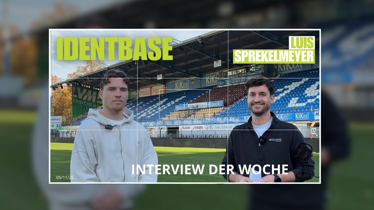 das Identbase Interview der Woche mit Luis Sprekelmeyer