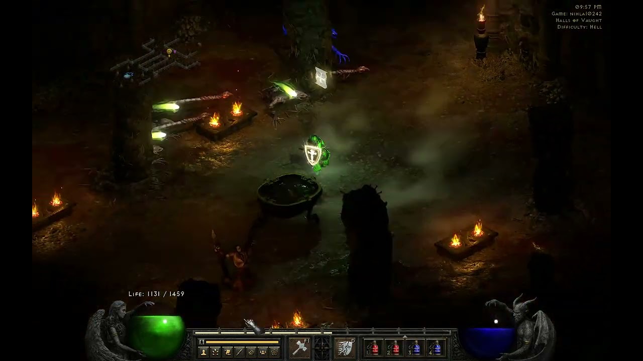 D2R Ladder Hammerdin Dest Key Farming