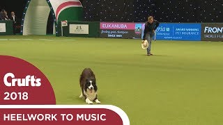 Heelwork to Music - Freestyle International Competition Part 1 | Crufts 2018