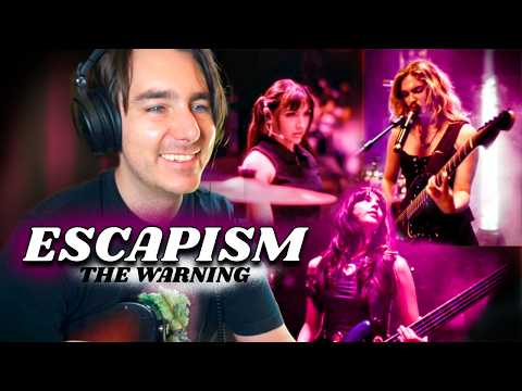 WHAT A BANGER! First Time Hearing The Warning - "Escapism" (Live)