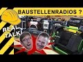 BESTES BAUSTELLENRADIO? TEST, KAUFBERATUNG & VERGLEICH | Makita, Bosch, Festool, DeWalt Radio