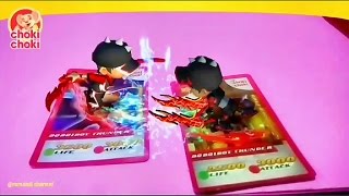 #8 Unboxing Boboiboy AR di kartu Choki choki keren sekarang ada efek suaranya !!