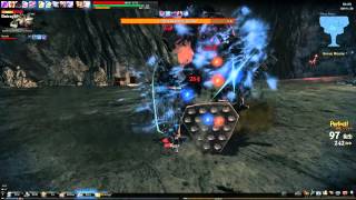 [Vindictus CN] Test #012 - Controlled Black Hammer solo Lynn (Battle Glaive)