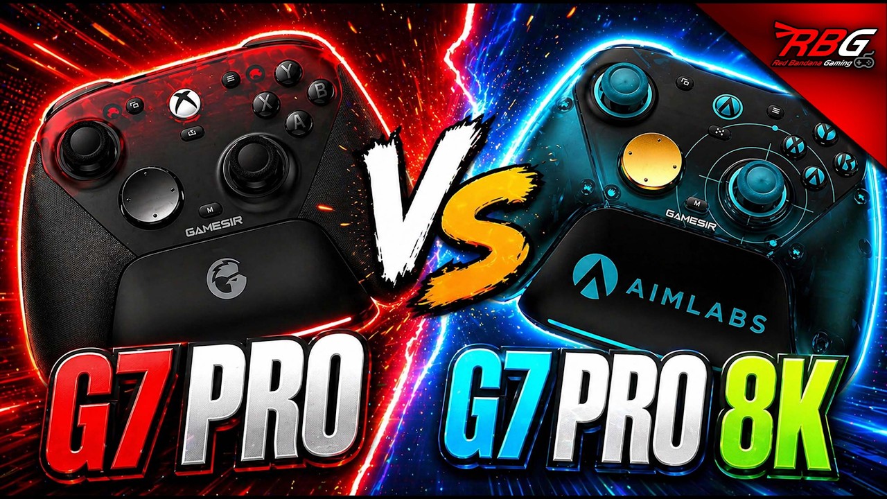 GameSir G7 Pro vs G7 Pro 8K Aimlabs — Which Should You Buy? - YouTube