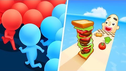 Sandwich Runner | Count Masters - All Level Gameplay Android,iOS - NEW TERA APK UPDATE