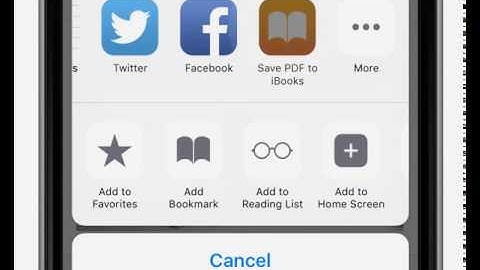 Add a webpage to iBooks